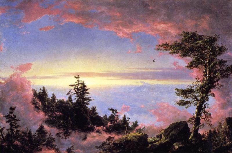 Above the Clouds at Sunrise, Frederic Edwin Church